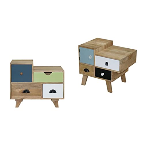 Progressive Furniture Nightstand - Natural/Multi
